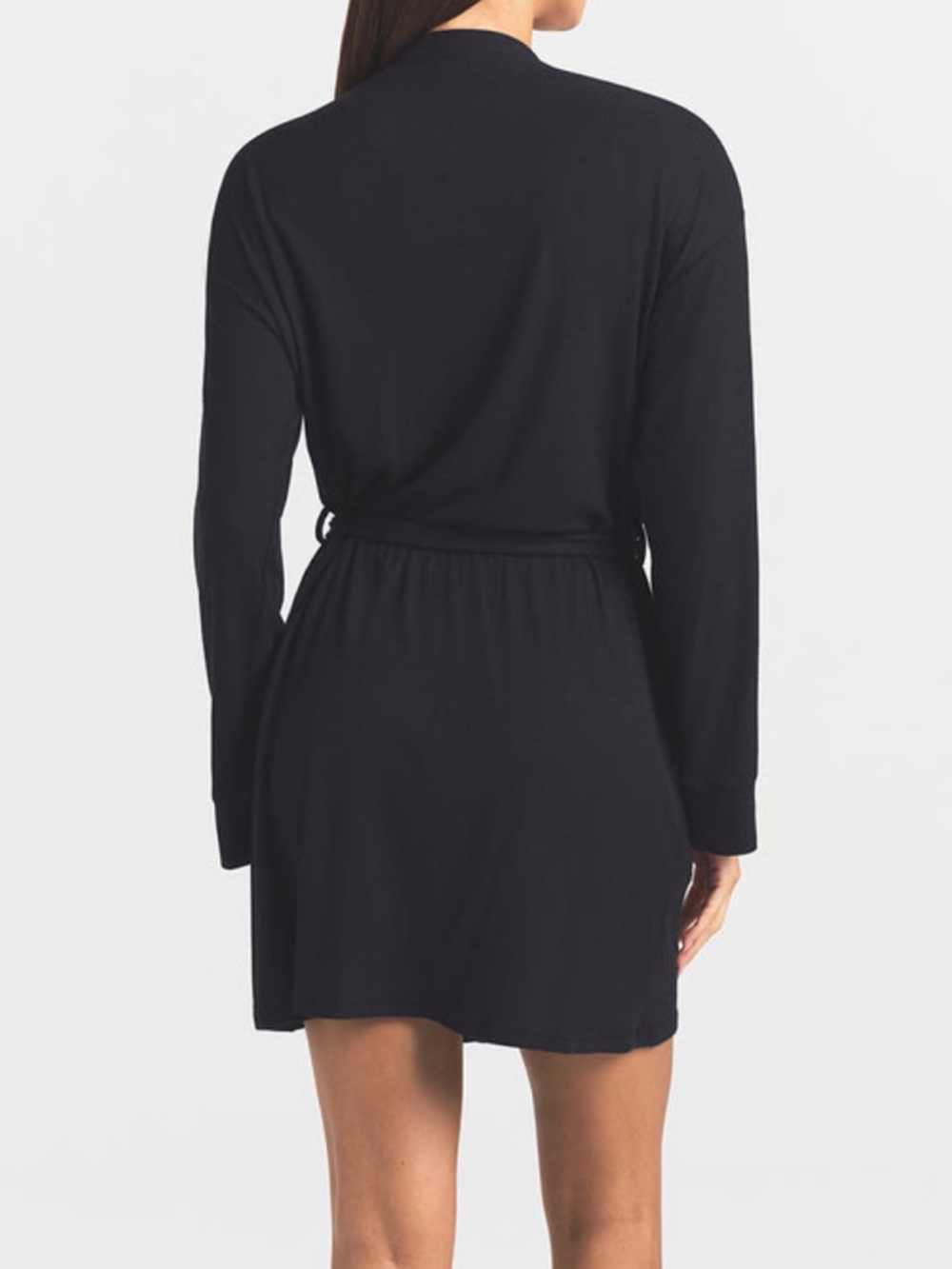 Skims Soft Lounge Rib Robe - Picture 3 of 7